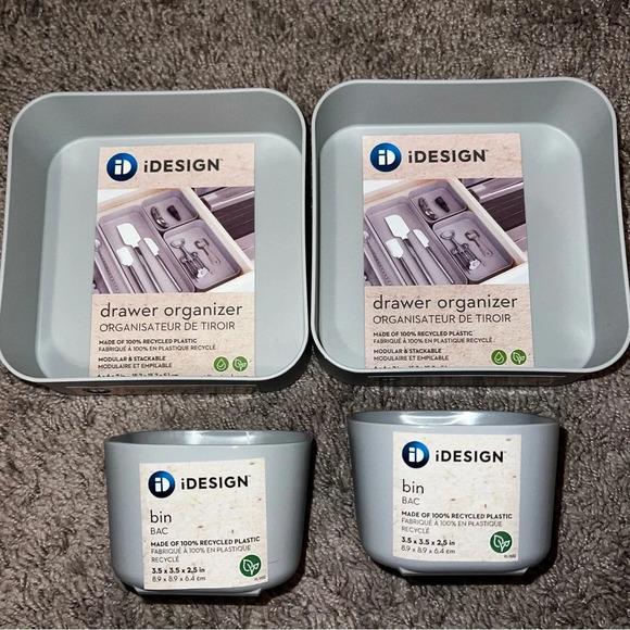 NWT 4 pc All Purpose Storage Trays - Picture 1 of 5